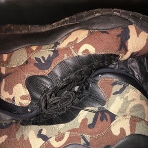Wooldland camo Jordan’s 10